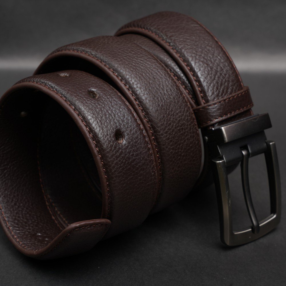 Zays Handcrafted Genuine Leather Belt for Men – Premium Quality, Adjustable, Stylish & Durable (BC103-P) - Image 16