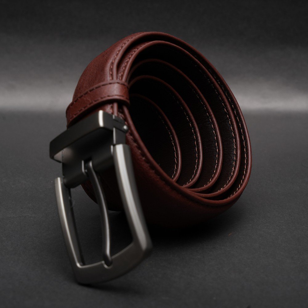 Zays Handcrafted Genuine Leather Belt for Men – Premium Quality, Adjustable, Stylish & Durable (BC103-P) - Image 22