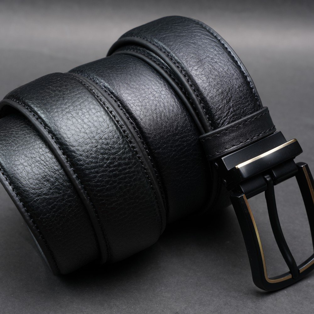 Zays Handcrafted Genuine Leather Belt for Men – Premium Quality, Adjustable, Stylish & Durable - BC104 - Image 4