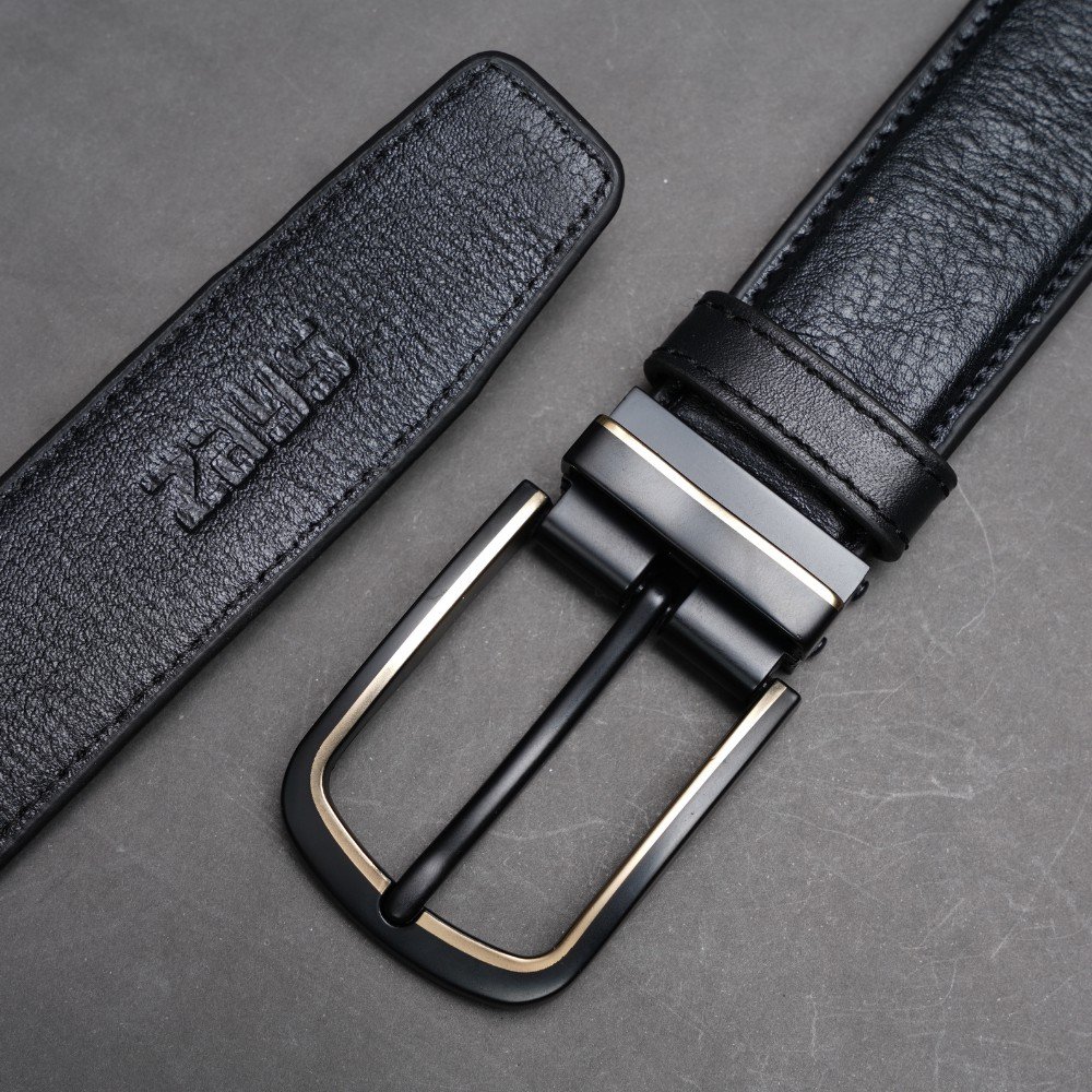 Zays Handcrafted Genuine Leather Belt for Men – Premium Quality, Adjustable, Stylish & Durable - BC104 - Image 20