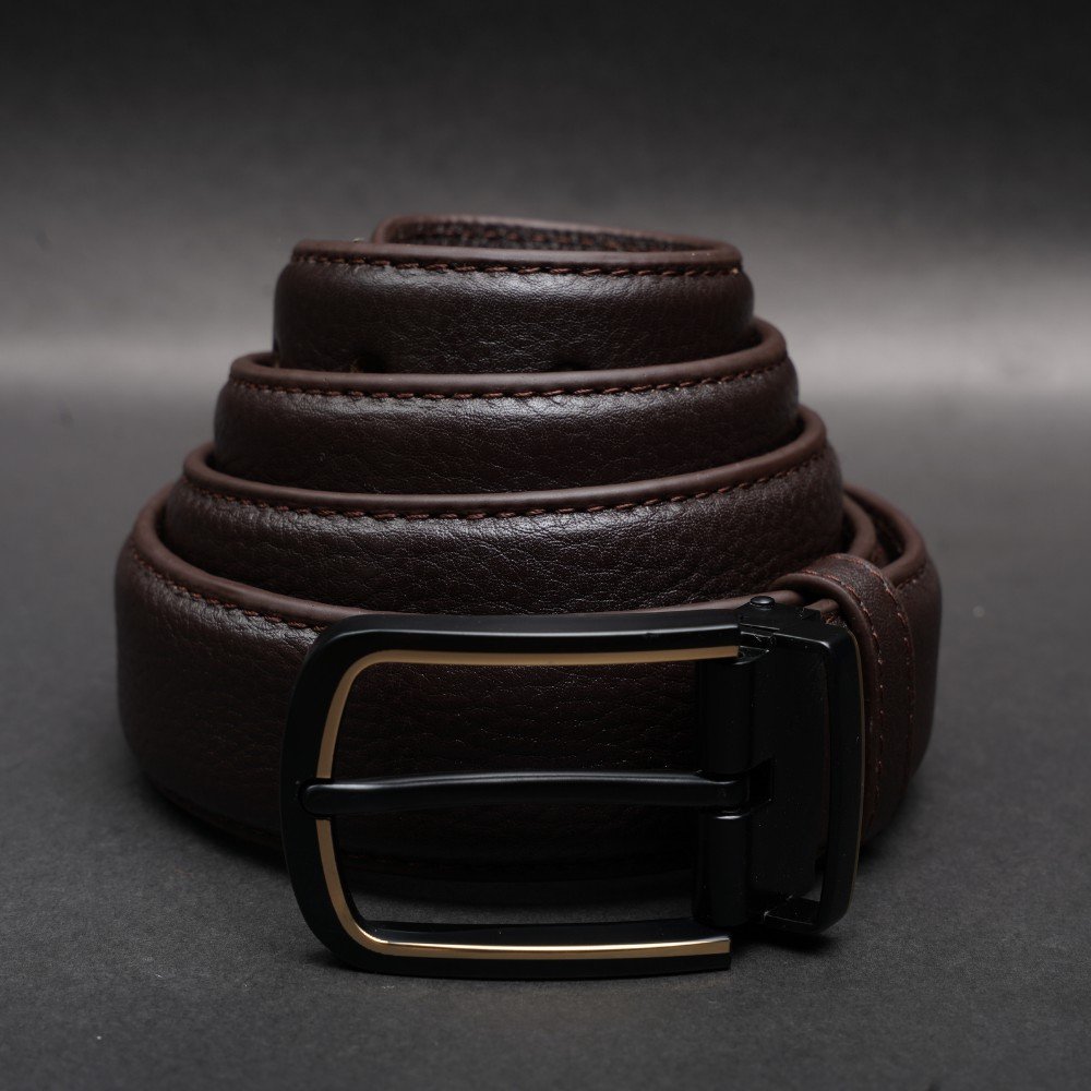 Zays Handcrafted Genuine Leather Belt for Men – Premium Quality, Adjustable, Stylish & Durable - BC104 - Image 22