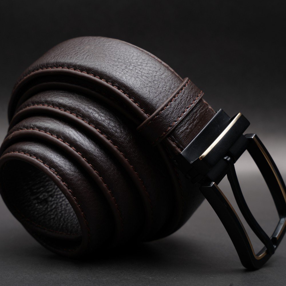 Zays Handcrafted Genuine Leather Belt for Men – Premium Quality, Adjustable, Stylish & Durable - BC104 - Image 13