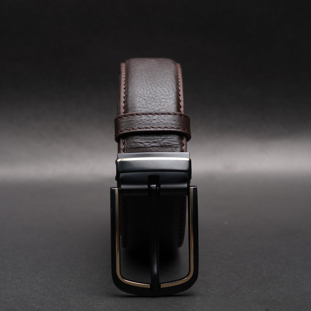 Zays Handcrafted Genuine Leather Belt for Men – Premium Quality, Adjustable, Stylish & Durable - BC104 - Image 24