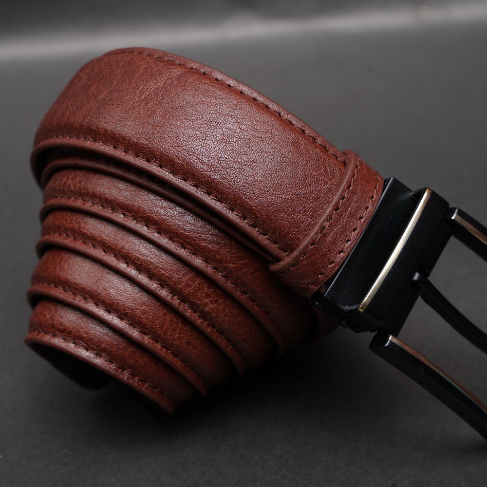 Zays Handcrafted Genuine Leather Belt for Men – Premium Quality, Adjustable, Stylish & Durable - BC104 - Image 9