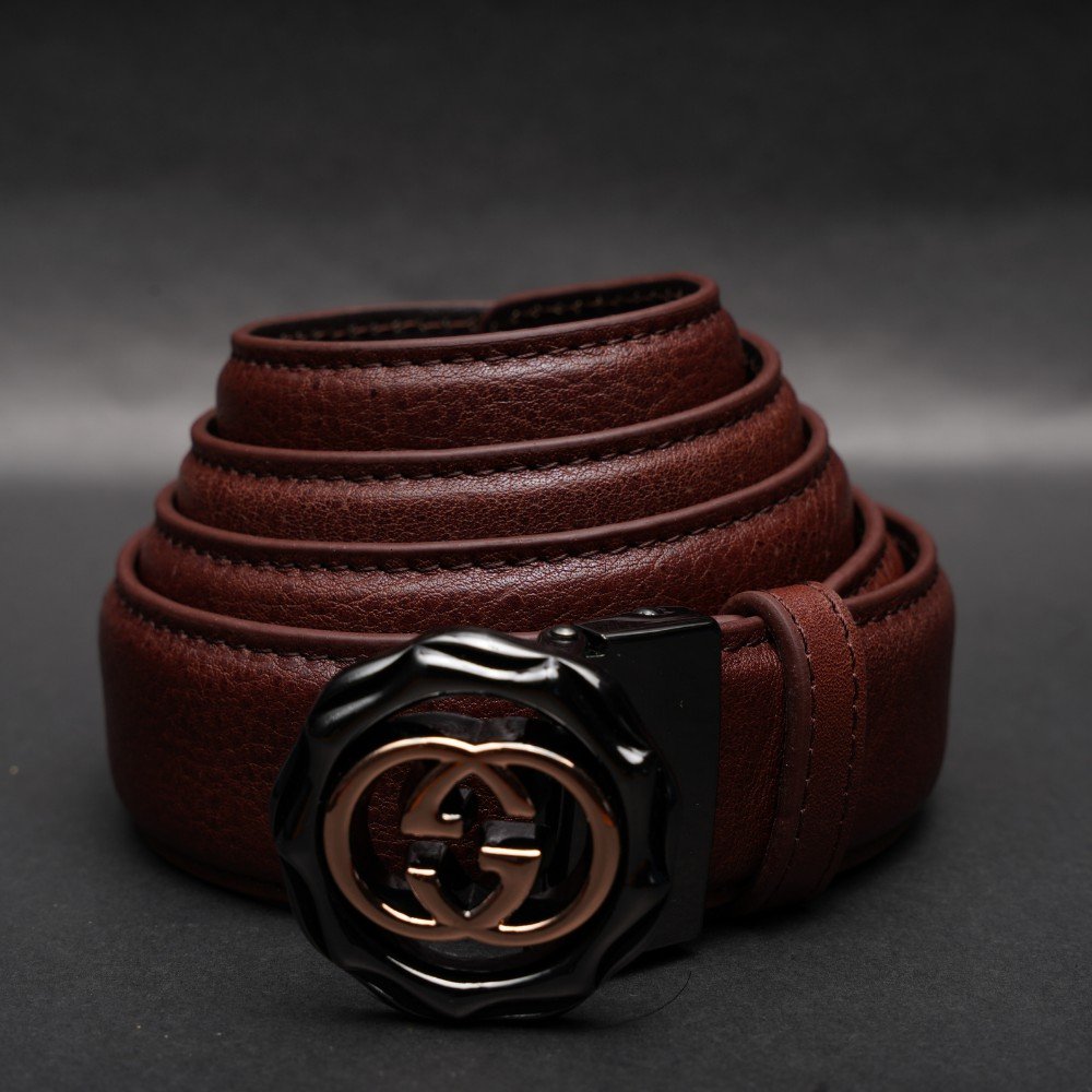 Zays Handcrafted Genuine Leather Belt for Men – Premium Quality, Adjustable, Stylish & Durable - BC105 - Image 2