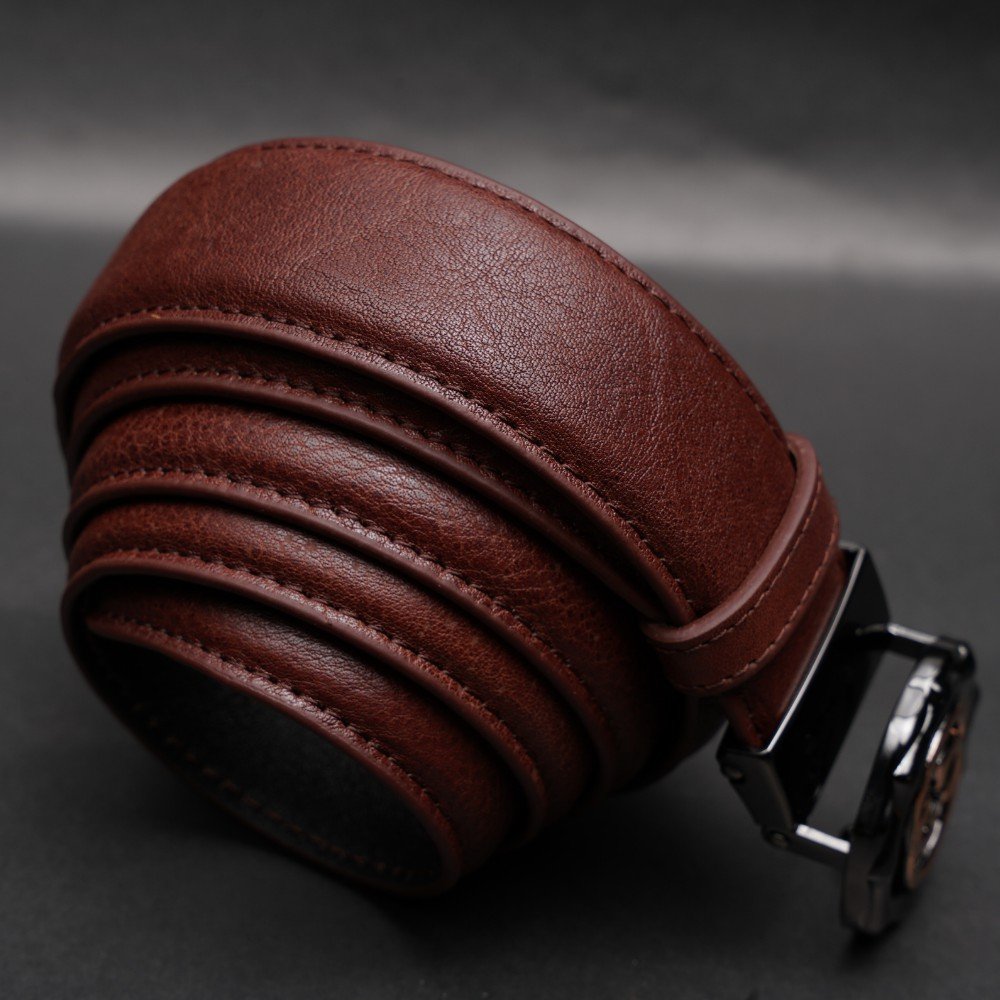 Zays Handcrafted Genuine Leather Belt for Men – Premium Quality, Adjustable, Stylish & Durable - BC105 - Image 24