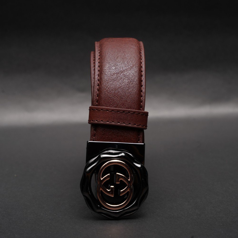 Zays Handcrafted Genuine Leather Belt for Men – Premium Quality, Adjustable, Stylish & Durable - BC105 - Image 8