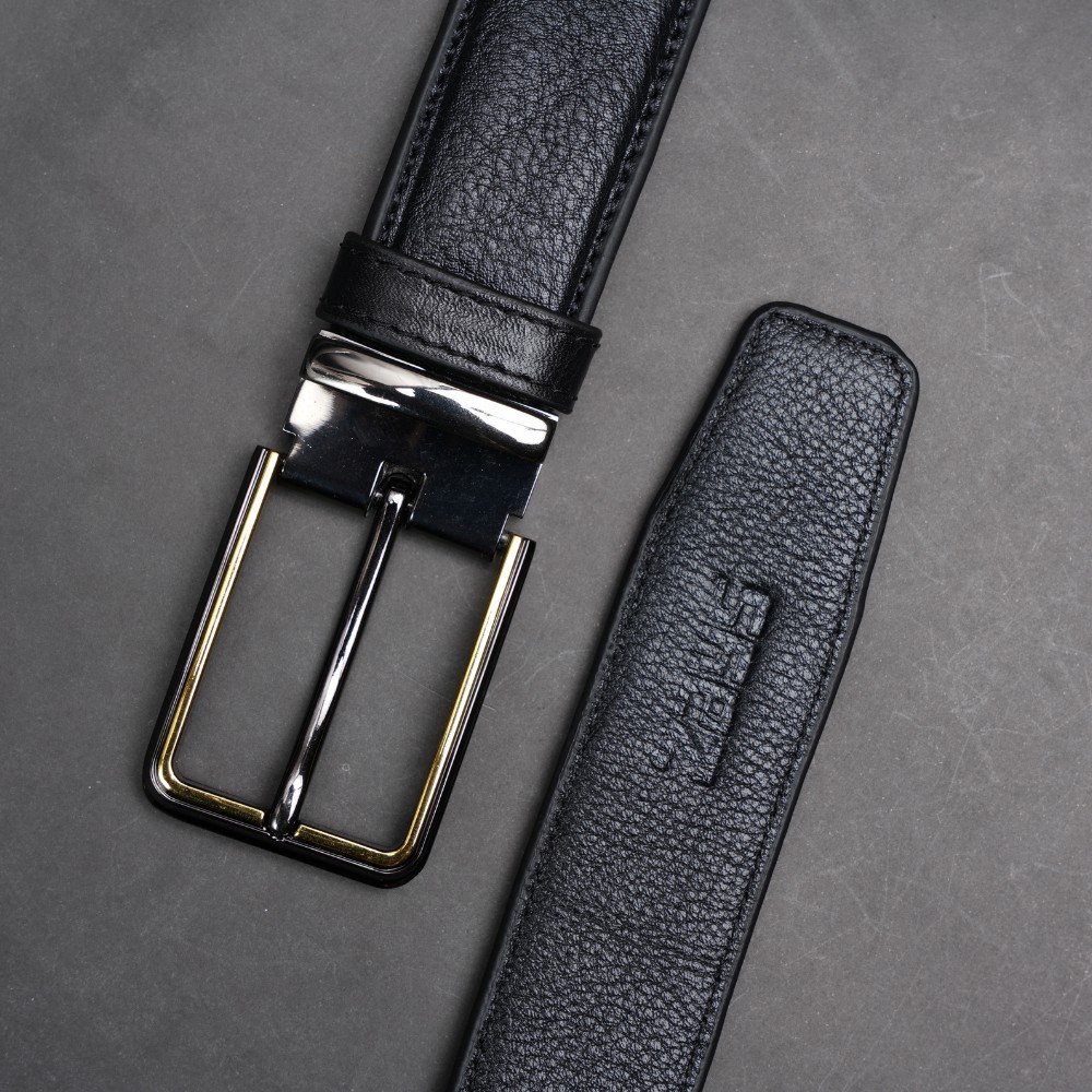 Zays Handcrafted Genuine Leather Belt for Men – Premium Quality, Adjustable, Stylish & Durable - BC106 - Image 8