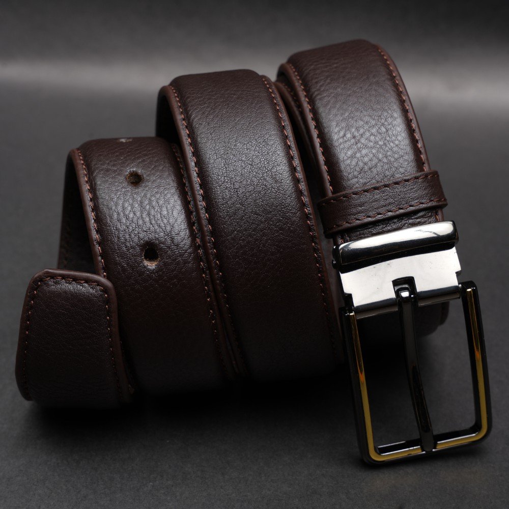 Zays Handcrafted Genuine Leather Belt for Men – Premium Quality, Adjustable, Stylish & Durable - BC106 - Image 20