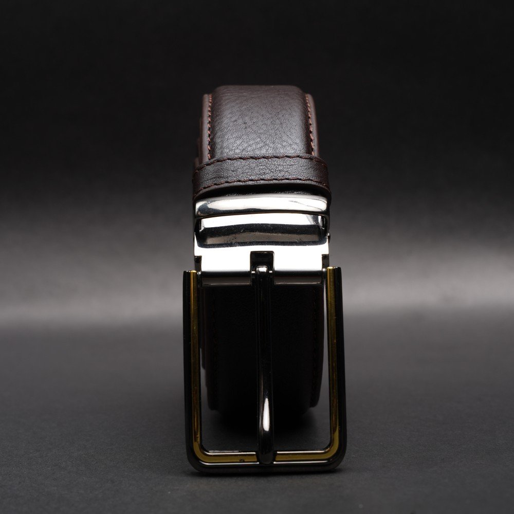 Zays Handcrafted Genuine Leather Belt for Men – Premium Quality, Adjustable, Stylish & Durable - BC106 - Image 22