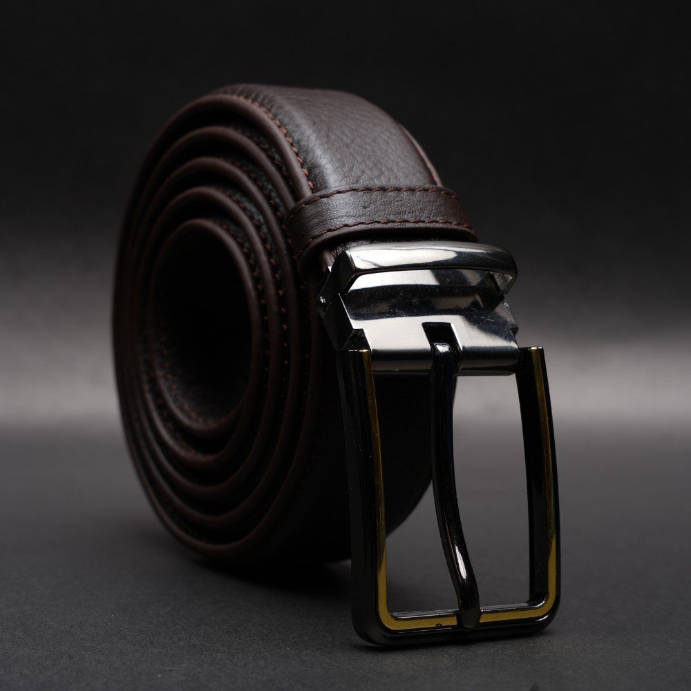 Zays Handcrafted Genuine Leather Belt for Men – Premium Quality, Adjustable, Stylish & Durable - BC106 - Image 23