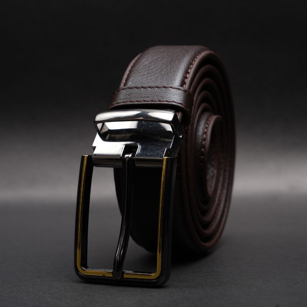 Zays Handcrafted Genuine Leather Belt for Men – Premium Quality, Adjustable, Stylish & Durable - BC106 - Image 24