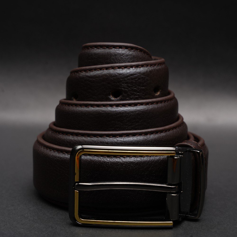 Zays Handcrafted Genuine Leather Belt for Men – Premium Quality, Adjustable, Stylish & Durable - BC106 - Image 10