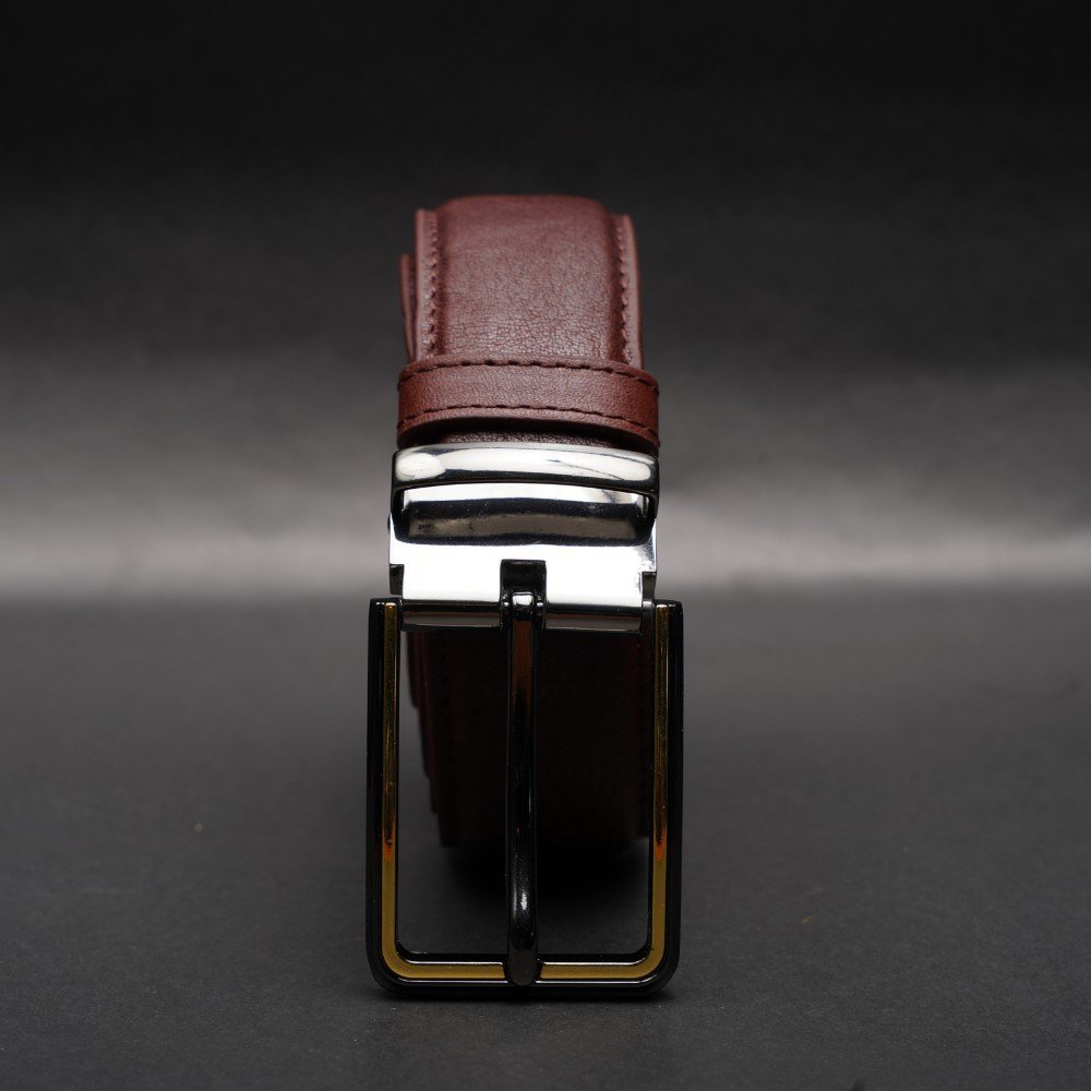 Zays Handcrafted Genuine Leather Belt for Men – Premium Quality, Adjustable, Stylish & Durable - BC106 - Image 27