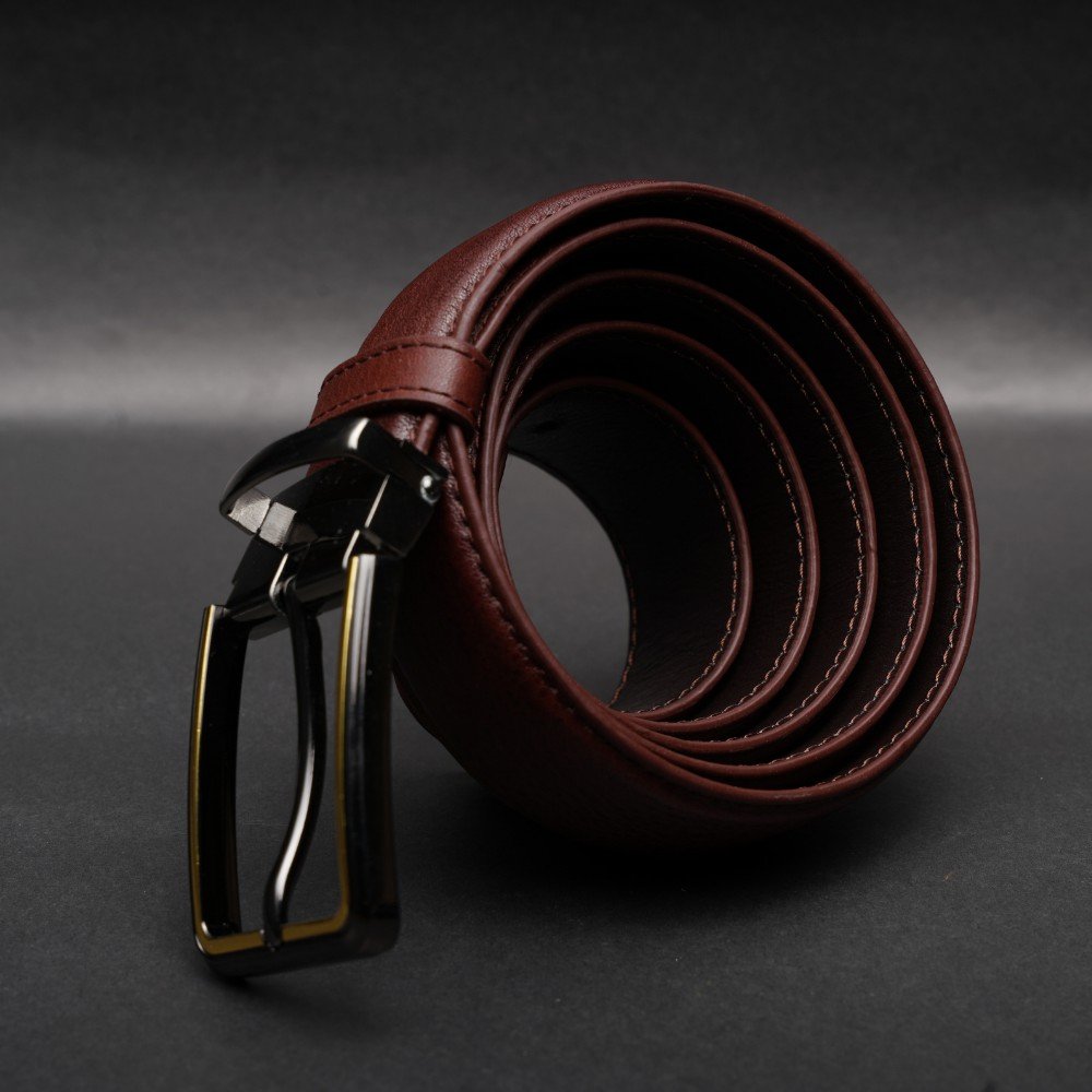 Zays Handcrafted Genuine Leather Belt for Men – Premium Quality, Adjustable, Stylish & Durable - BC106 - Image 12