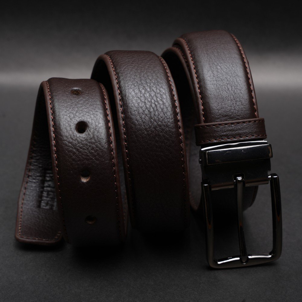 Zays Handcrafted Genuine Leather Belt for Men – Premium Quality, Adjustable, Stylish & Durable - BC107 - Image 21