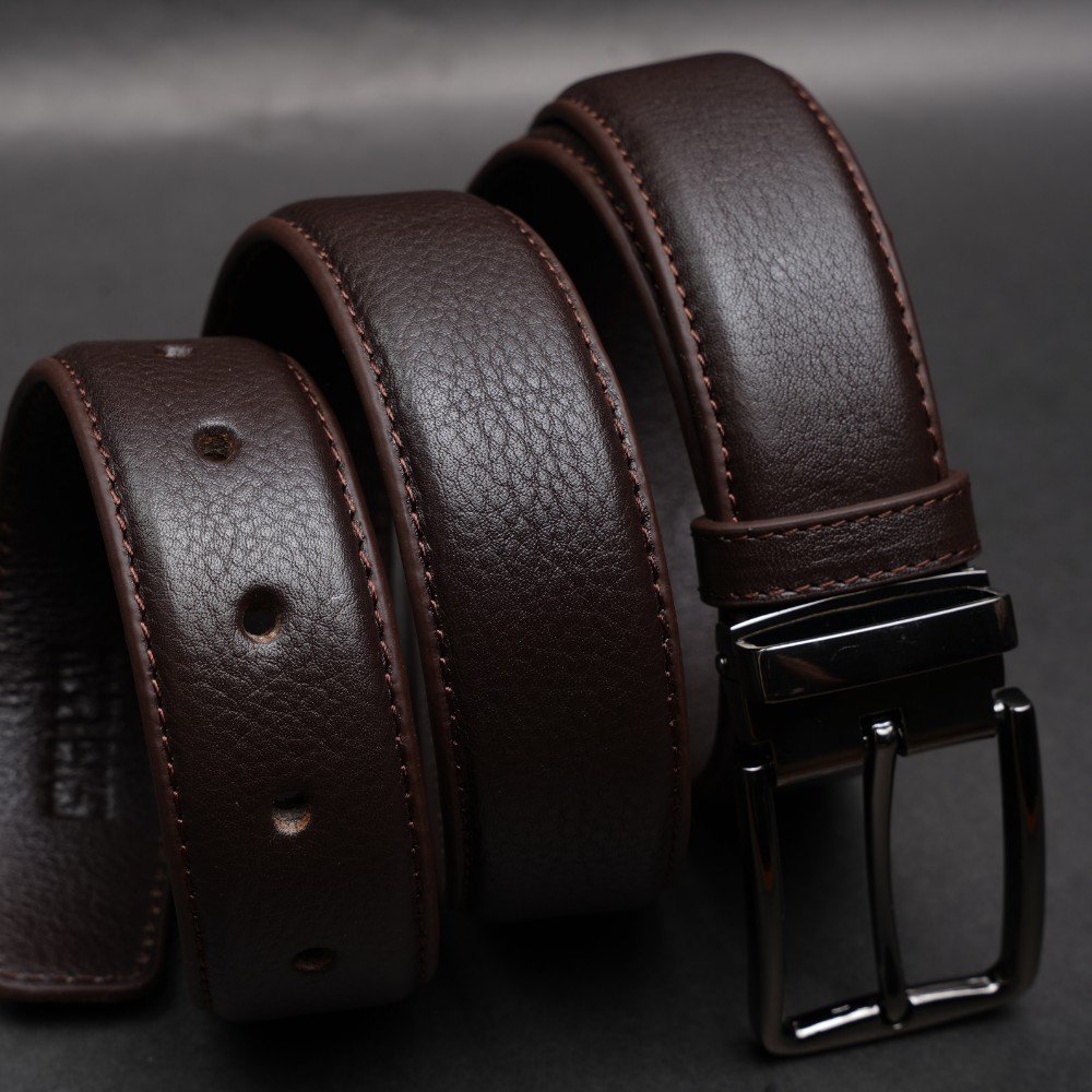 Zays Handcrafted Genuine Leather Belt for Men – Premium Quality, Adjustable, Stylish & Durable - BC107 - Image 5
