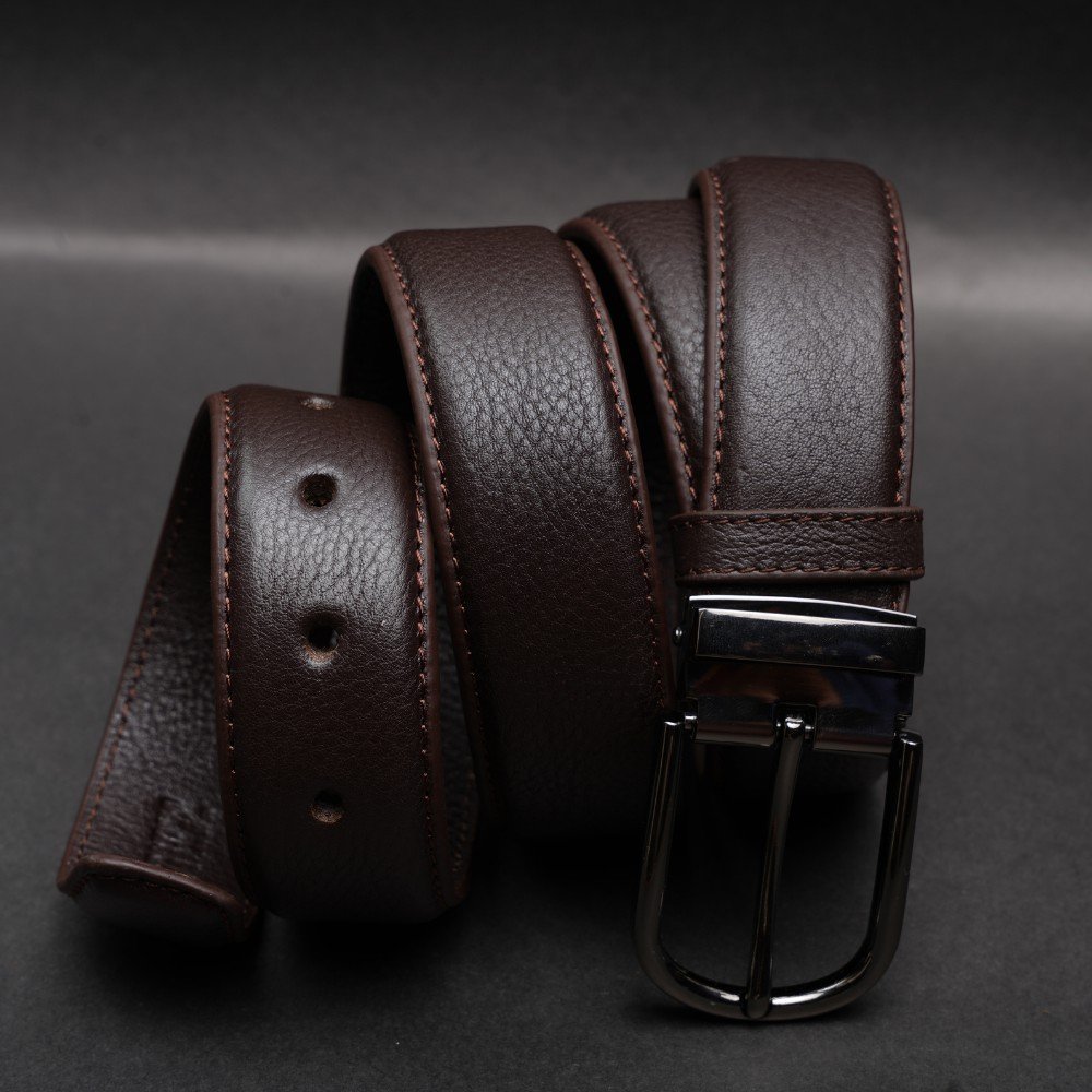Zays Handcrafted Genuine Leather Belt for Men – Premium Quality, Adjustable, Stylish & Durable - BC108 - Image 21
