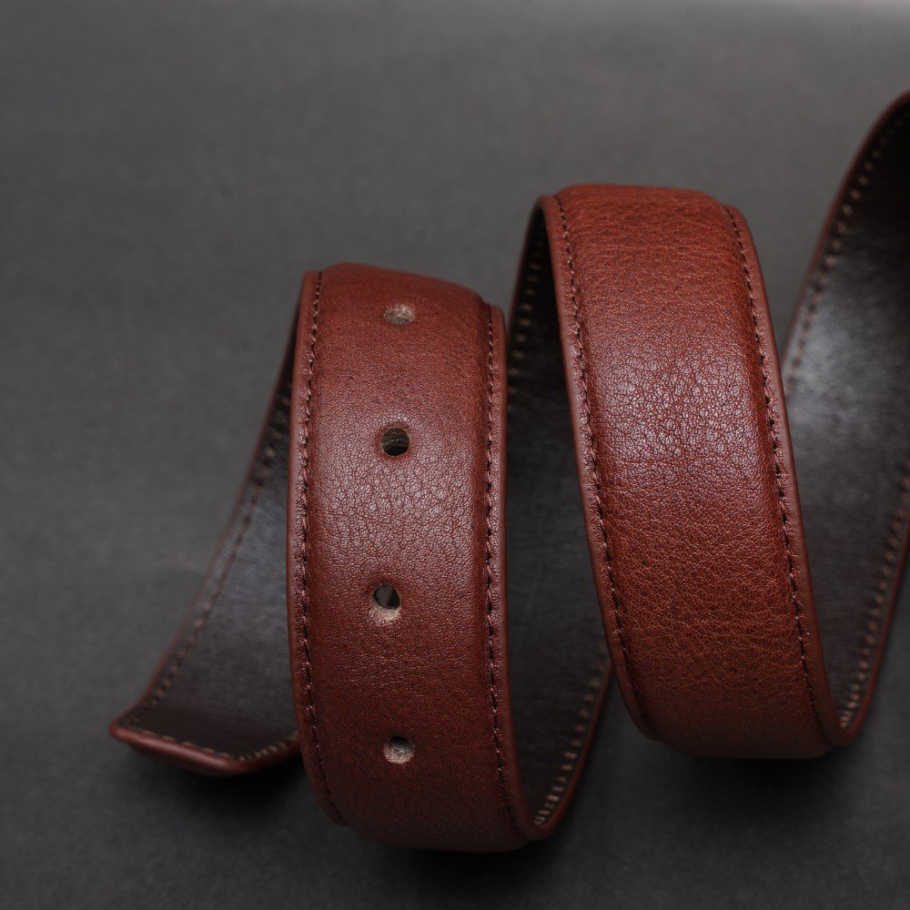 Zays Handcrafted Genuine Leather Belt for Men – Premium Quality, Adjustable, Stylish & Durable - BC108 - Image 17