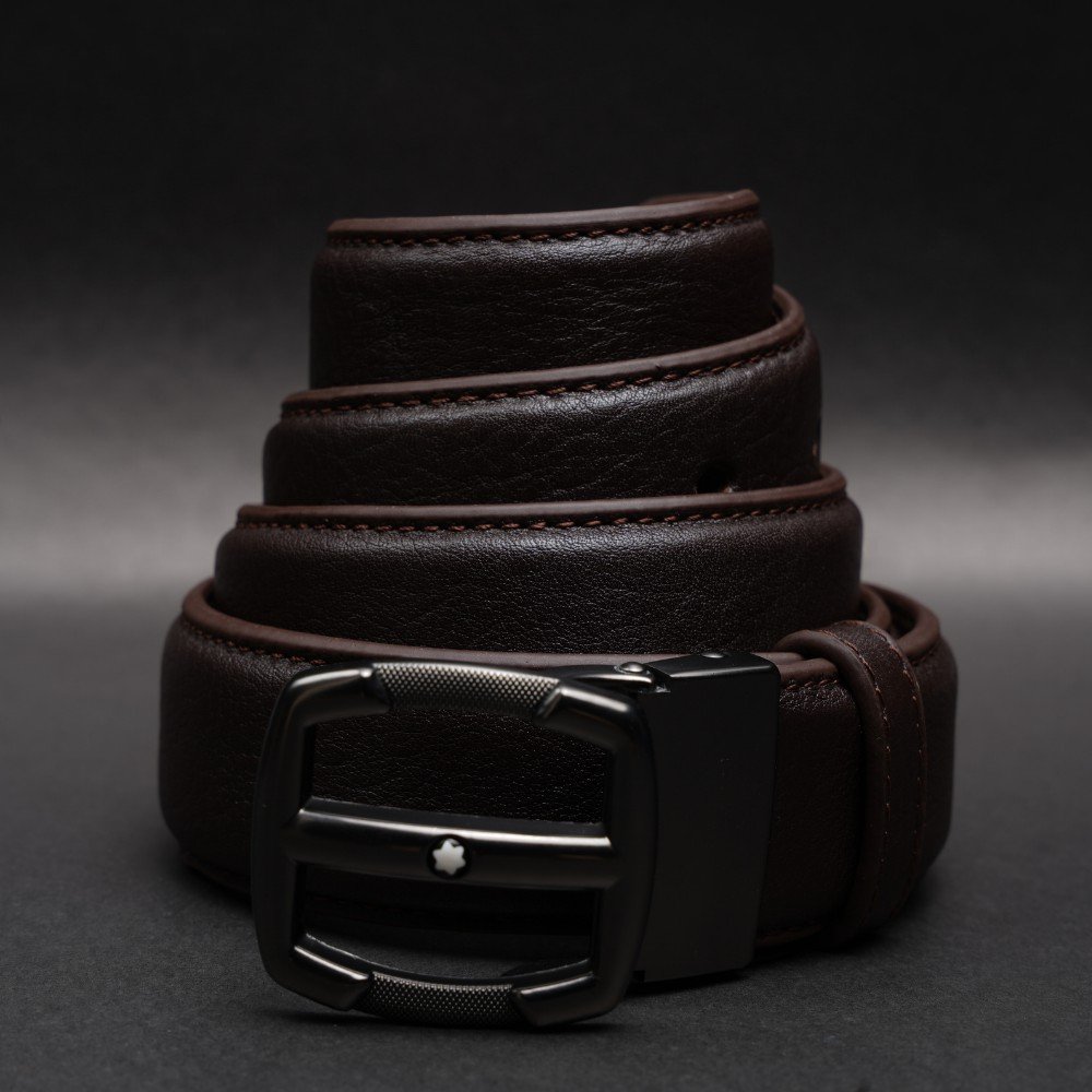 Zays Handcrafted Genuine Leather Belt for Men – Premium Quality, Adjustable, Stylish & Durable - BC110 - Image 4