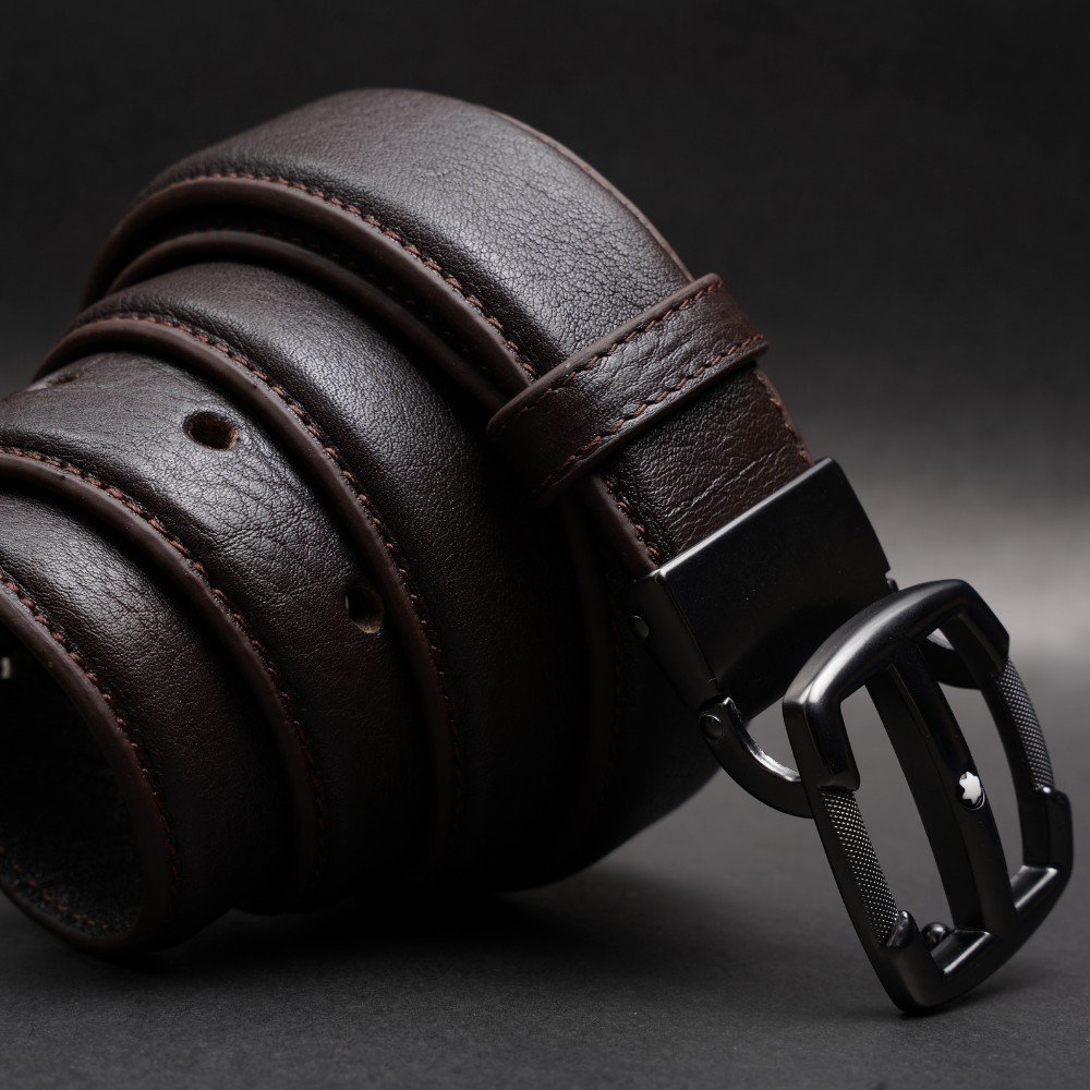 Zays Handcrafted Genuine Leather Belt for Men – Premium Quality, Adjustable, Stylish & Durable - BC110 - Image 25