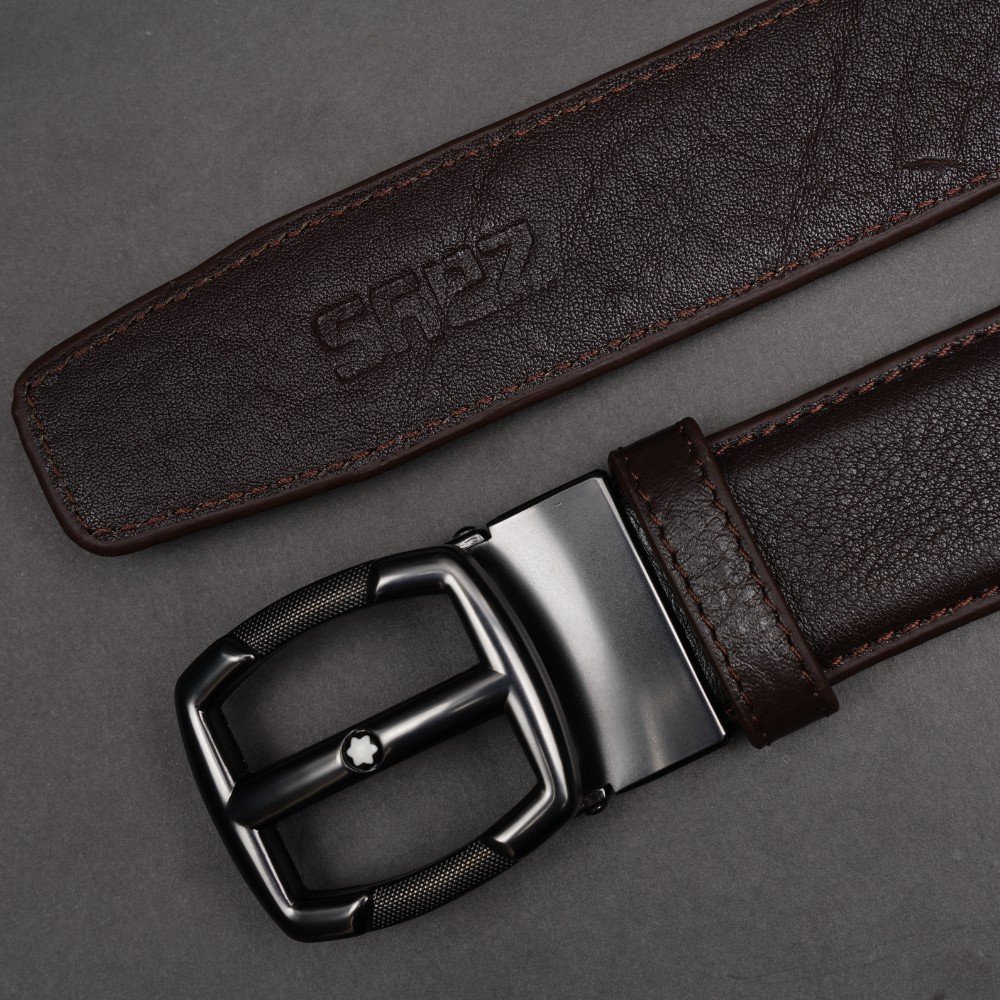 Zays Handcrafted Genuine Leather Belt for Men – Premium Quality, Adjustable, Stylish & Durable - BC110 - Image 8