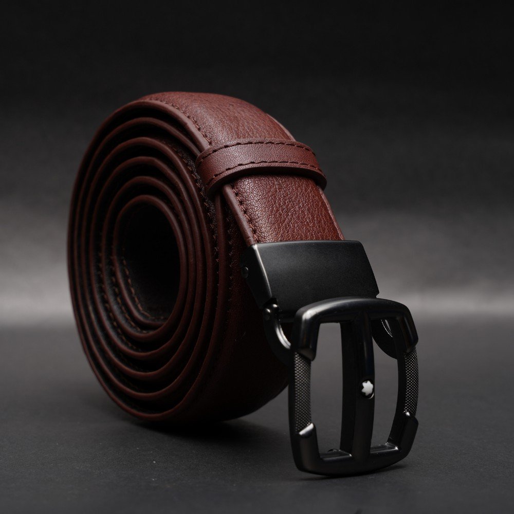 Zays Handcrafted Genuine Leather Belt for Men – Premium Quality, Adjustable, Stylish & Durable - BC110 - Image 19