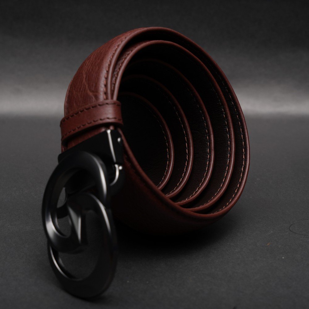 Zays Handcrafted Genuine Leather Belt for Men – Premium Quality, Adjustable, Stylish & Durable - BC111 - Image 21