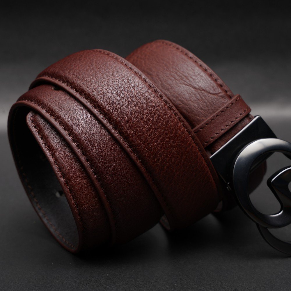 Zays Handcrafted Genuine Leather Belt for Men – Premium Quality, Adjustable, Stylish & Durable - BC111 - Image 23