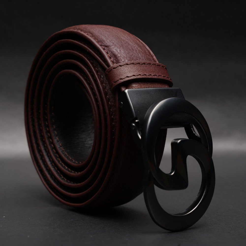 Zays Handcrafted Genuine Leather Belt for Men – Premium Quality, Adjustable, Stylish & Durable - BC111 - Image 25