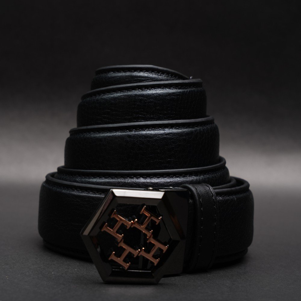 Zays Handcrafted Genuine Leather Belt for Men – Premium Quality, Adjustable, Stylish & Durable - BC112 - Image 3