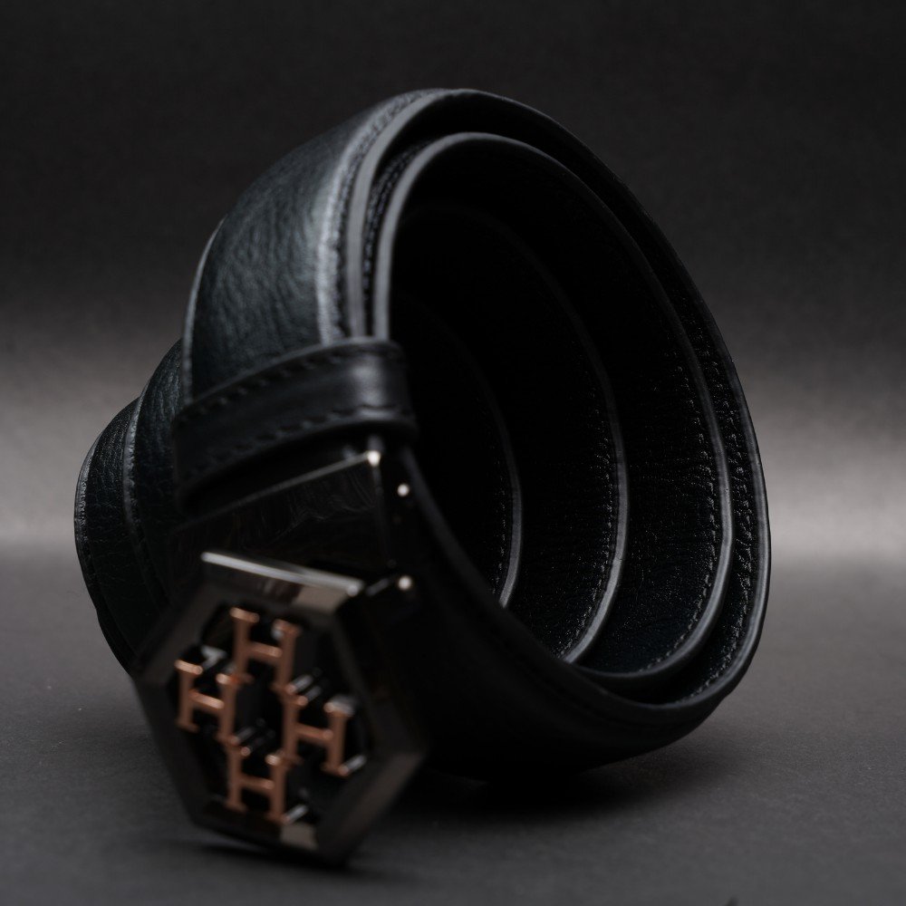 Zays Handcrafted Genuine Leather Belt for Men – Premium Quality, Adjustable, Stylish & Durable - BC112 - Image 4