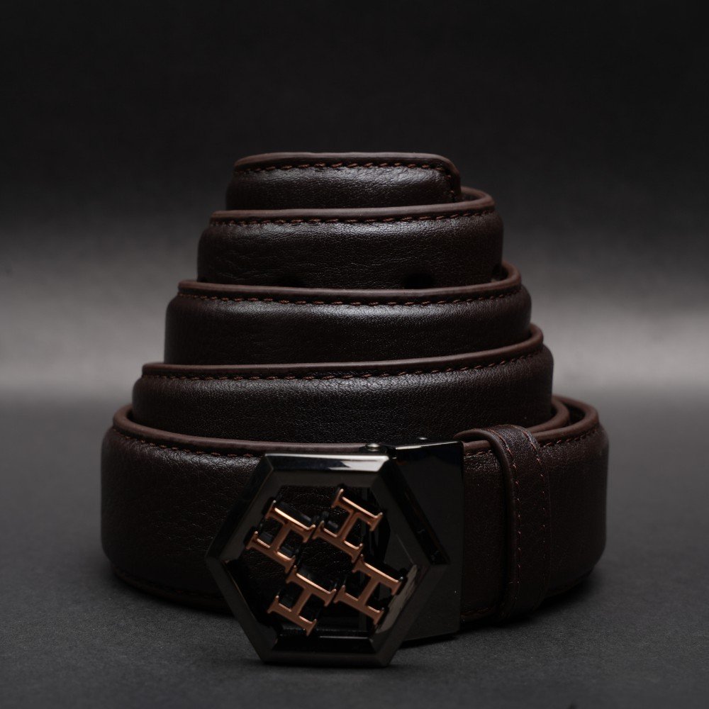 Zays Handcrafted Genuine Leather Belt for Men – Premium Quality, Adjustable, Stylish & Durable - BC112 - Image 18