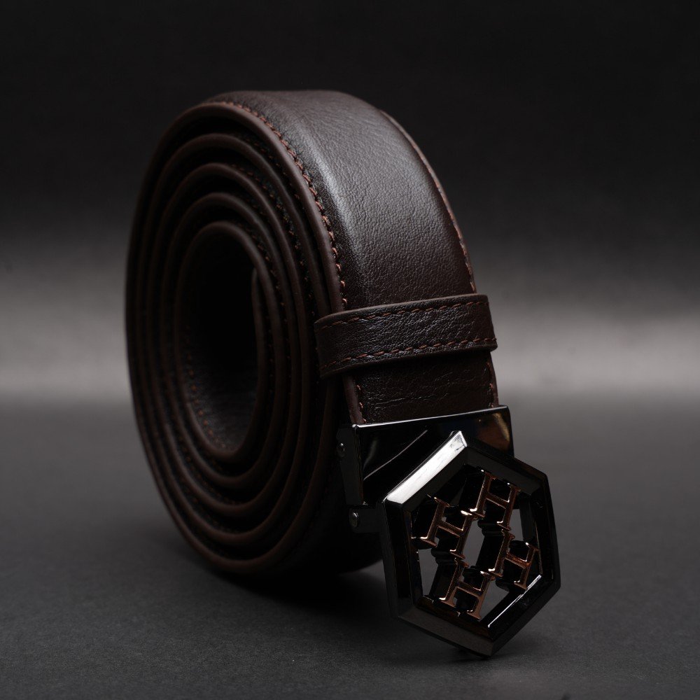 Zays Handcrafted Genuine Leather Belt for Men – Premium Quality, Adjustable, Stylish & Durable - BC112 - Image 26