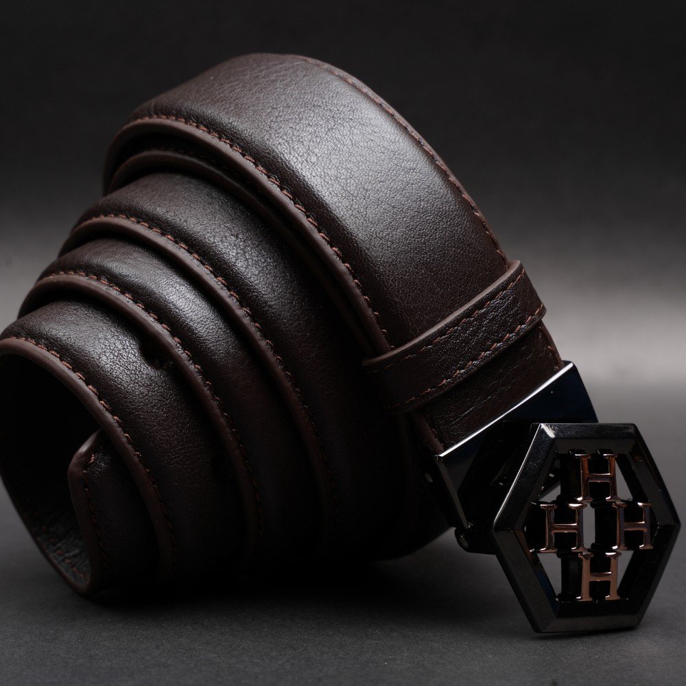 Zays Handcrafted Genuine Leather Belt for Men – Premium Quality, Adjustable, Stylish & Durable - BC112 - Image 20