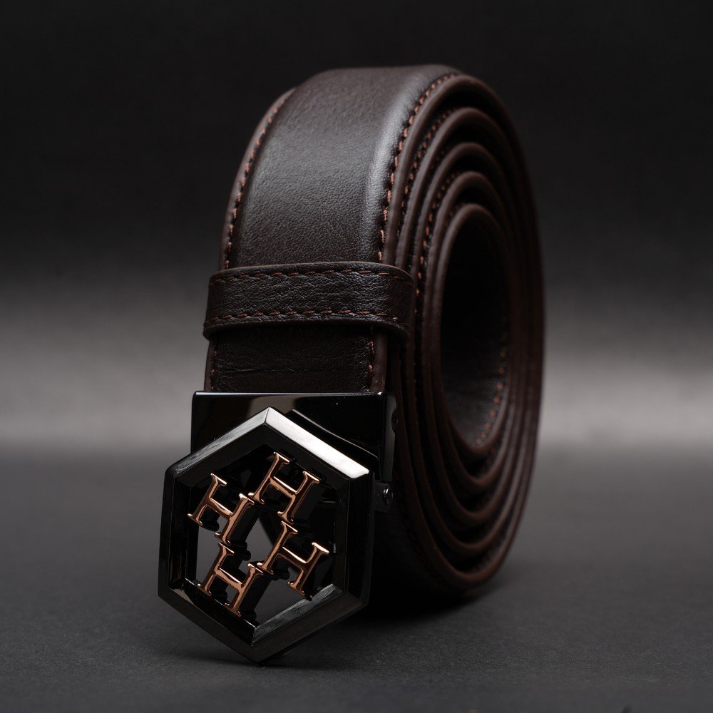 Zays Handcrafted Genuine Leather Belt for Men – Premium Quality, Adjustable, Stylish & Durable - BC112 - Image 23