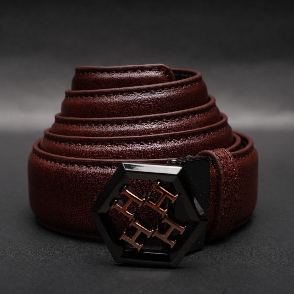 Zays Handcrafted Genuine Leather Belt for Men – Premium Quality, Adjustable, Stylish & Durable - BC112 - Image 2