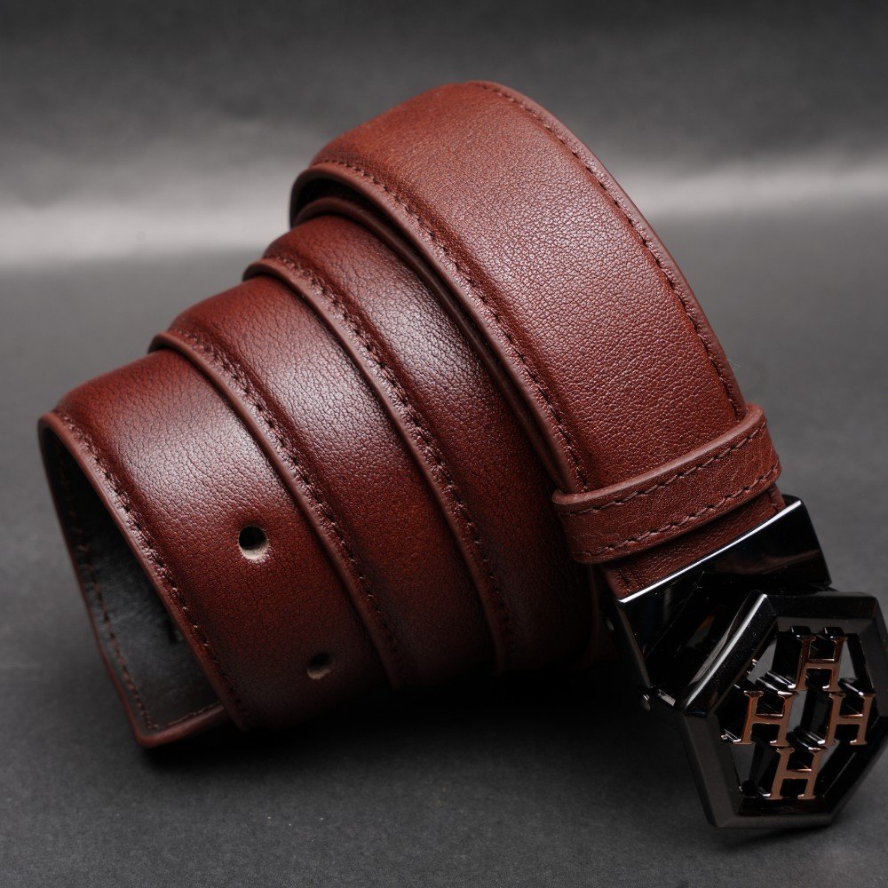 Zays Handcrafted Genuine Leather Belt for Men – Premium Quality, Adjustable, Stylish & Durable - BC112 - Image 19