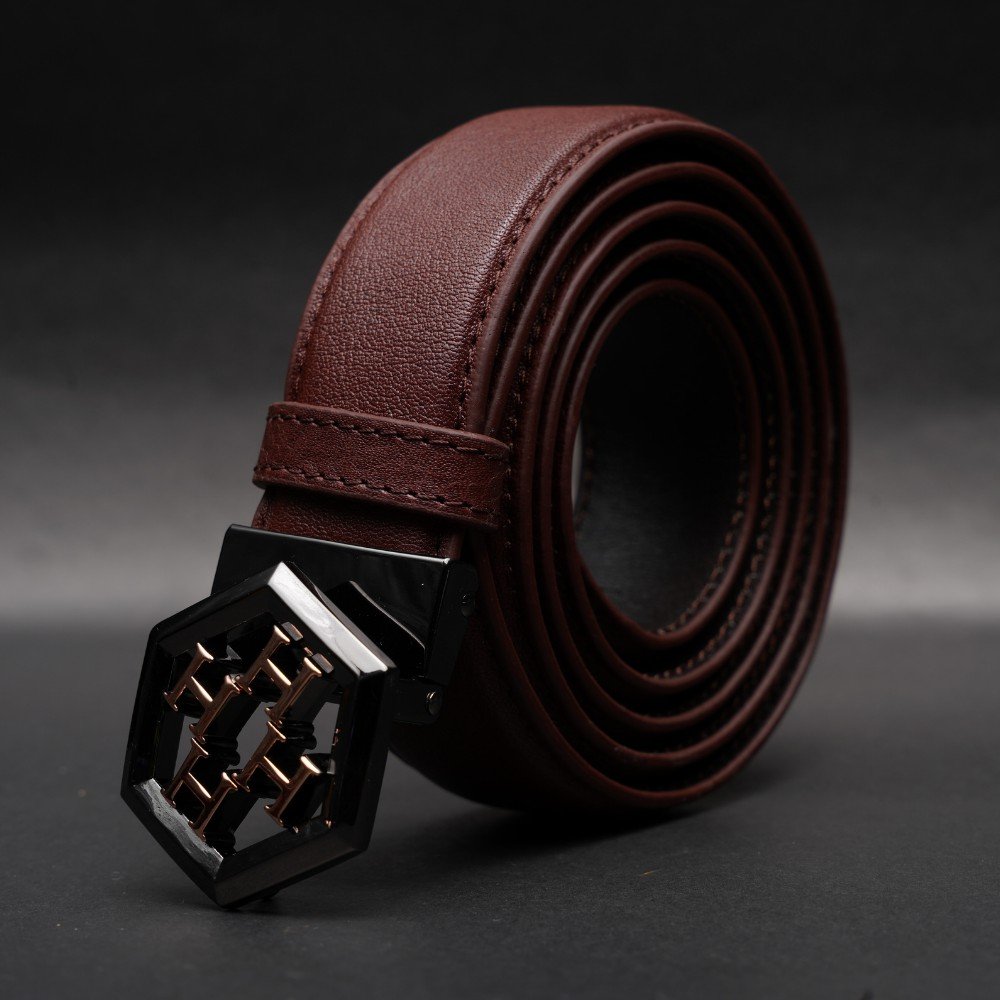 Zays Handcrafted Genuine Leather Belt for Men – Premium Quality, Adjustable, Stylish & Durable - BC112 - Image 27