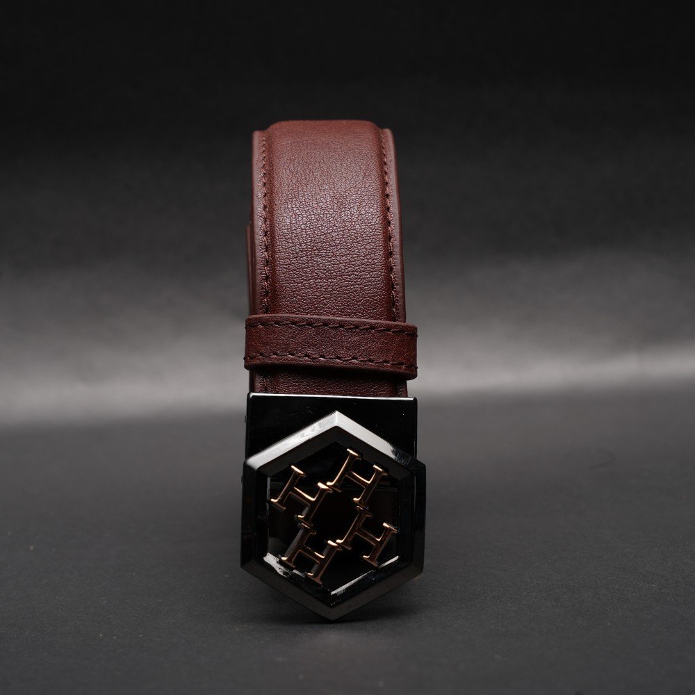 Zays Handcrafted Genuine Leather Belt for Men – Premium Quality, Adjustable, Stylish & Durable - BC112 - Image 21