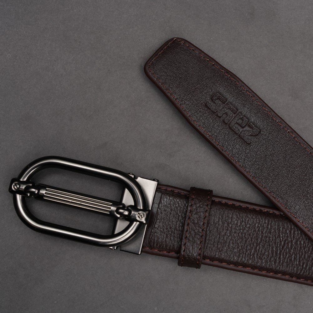 Zays Handcrafted Genuine Leather Belt for Men – Premium Quality, Adjustable, Stylish & Durable - BC113 - Image 21