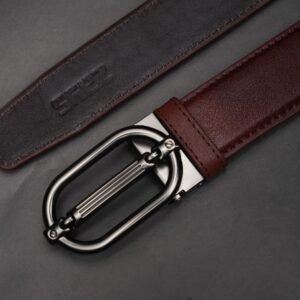 Alternative view of Zays Handcrafted Genuine Leather Belt for Men – Premium Quality, Adjustable, Stylish & Durable - BC113