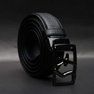 Alternative view of Zays Handcrafted Genuine Leather Belt for Men – Premium Quality, Adjustable, Stylish & Durable - BC116
