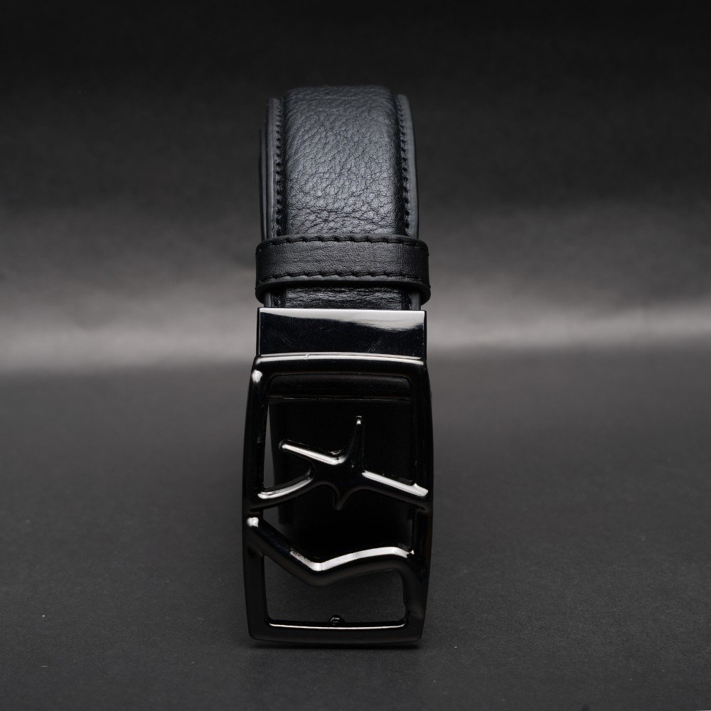 Zays Handcrafted Genuine Leather Belt for Men – Premium Quality, Adjustable, Stylish & Durable - BC116 - Image 4