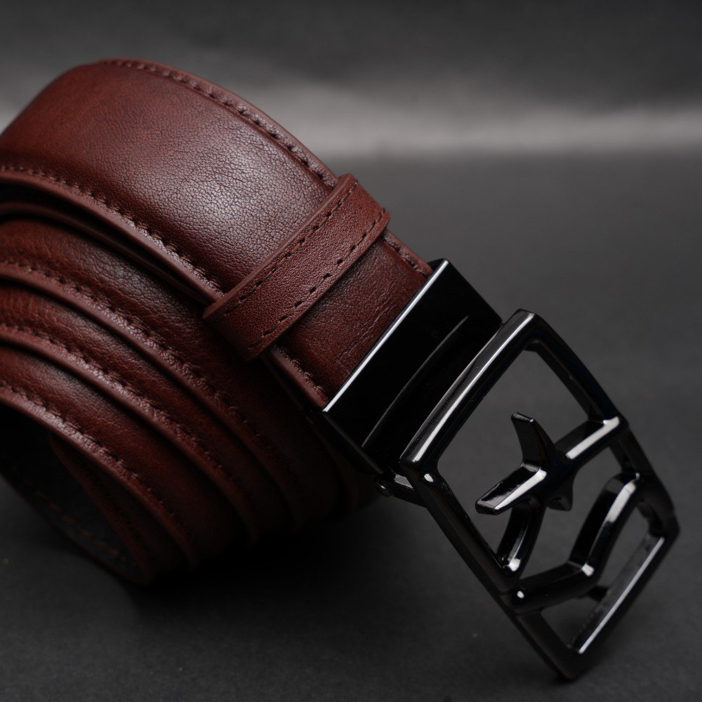 Zays Handcrafted Genuine Leather Belt for Men – Premium Quality, Adjustable, Stylish & Durable - BC116 - Image 23