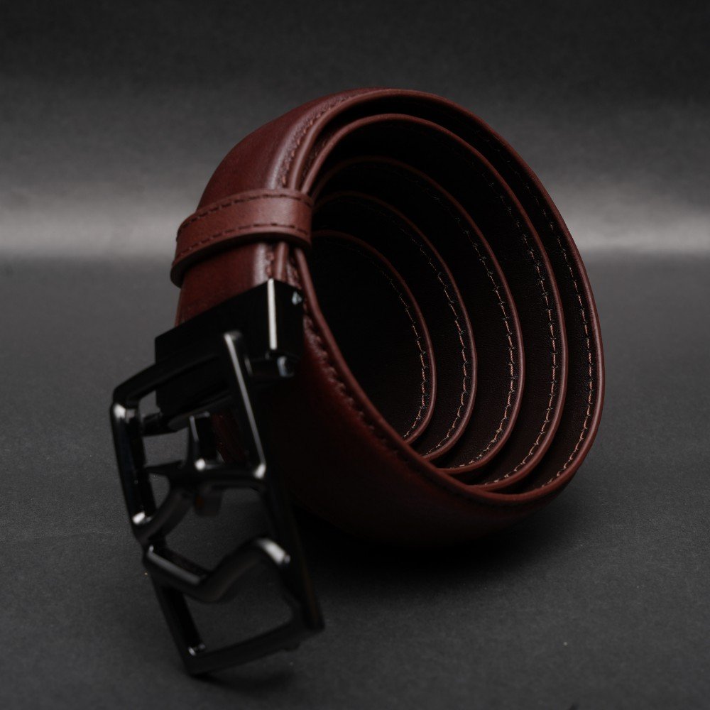 Zays Handcrafted Genuine Leather Belt for Men – Premium Quality, Adjustable, Stylish & Durable - BC116 - Image 24