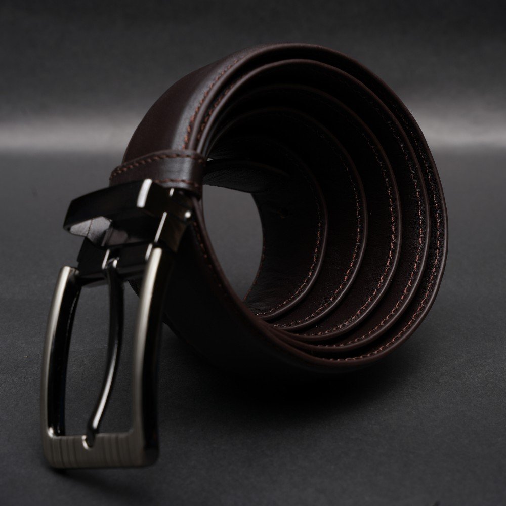 Zays Handcrafted Genuine Leather Belt for Men – Premium Quality, Adjustable, Stylish & Durable - BC117 - Image 11