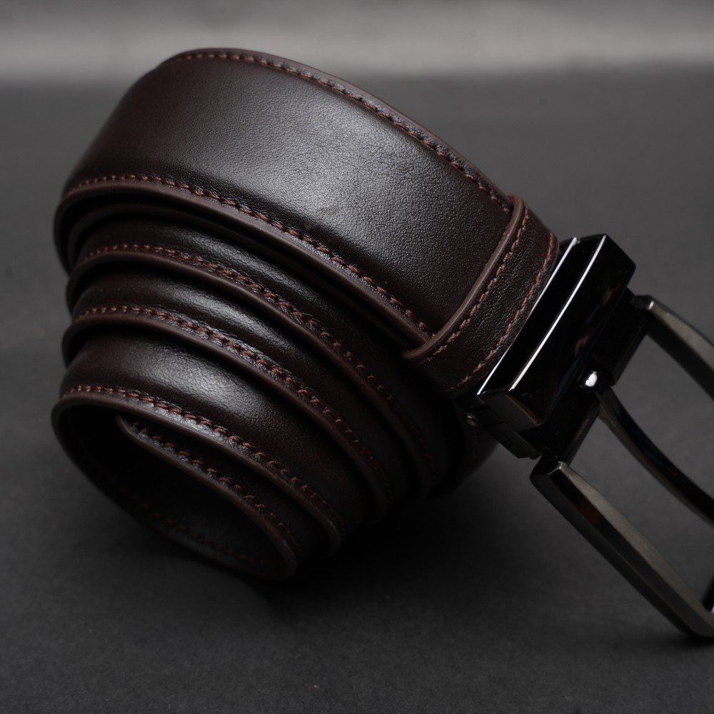 Zays Handcrafted Genuine Leather Belt for Men – Premium Quality, Adjustable, Stylish & Durable - BC118 - Image 15