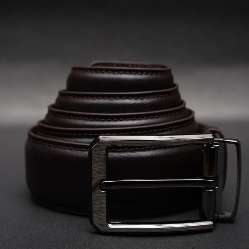 Zays Handcrafted Genuine Leather Belt for Men – Premium Quality, Adjustable, Stylish & Durable - BC119 - Image 4