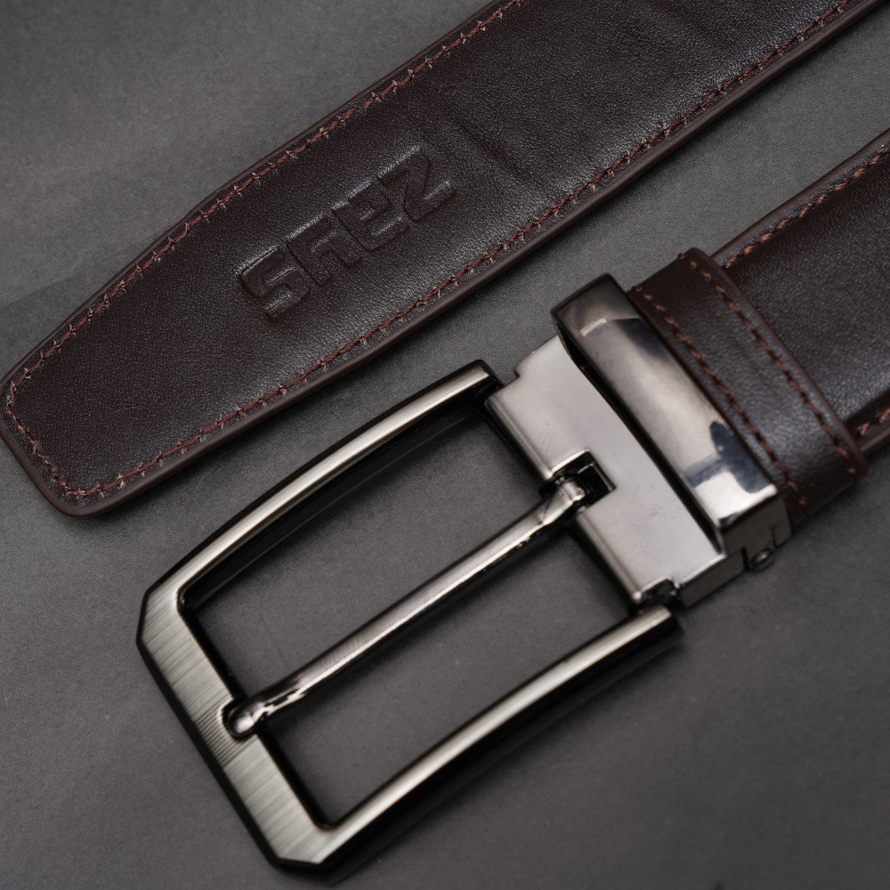 Zays Handcrafted Genuine Leather Belt for Men – Premium Quality, Adjustable, Stylish & Durable - BC119 - Image 16